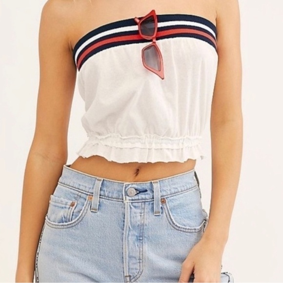 Free People Grand Slam Tube Top - Picture 2 of 7
